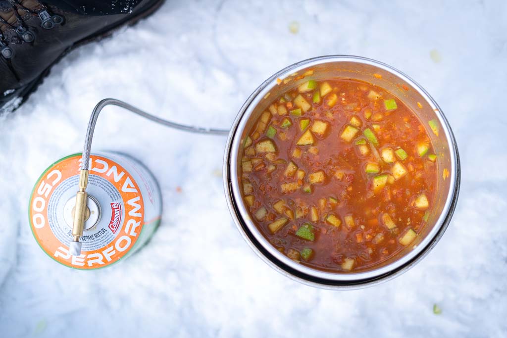 kokende suppe